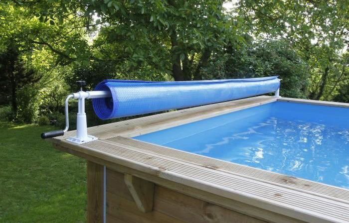 Système d'enroulement mobile Zelsius  Pour les bâches et couvertures de  piscine